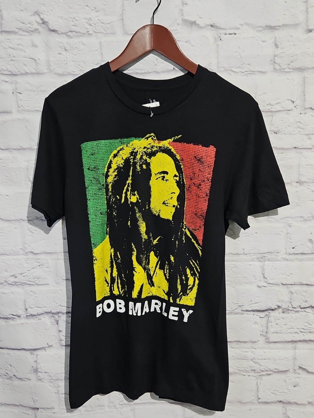 Zion Rootswear Bob Marley Black Tee